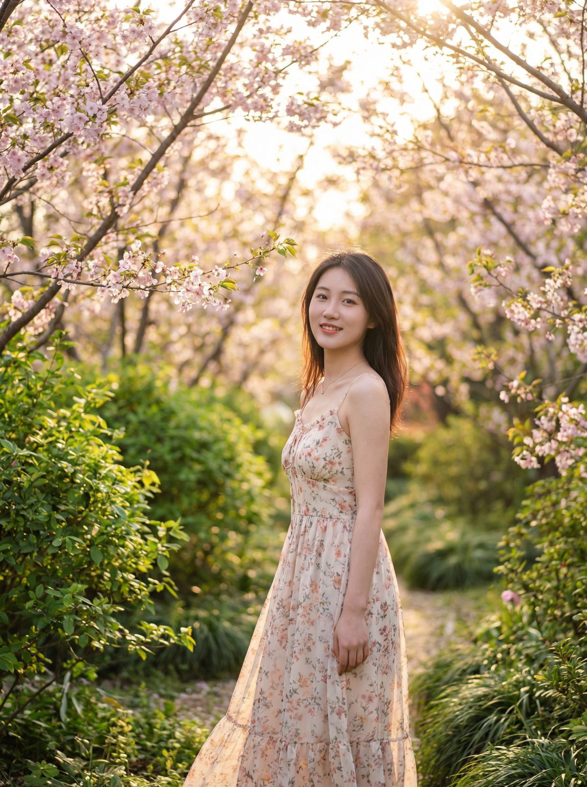 国产自拍视频：春日樱花写真拍摄花絮